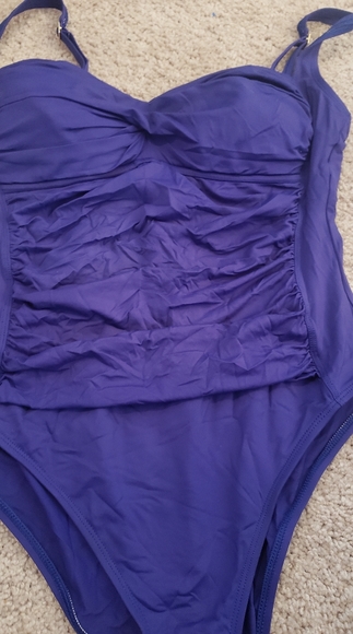 La Blanca Other - La Blanca Royal Blue One-Piece Swimsuit Size 12